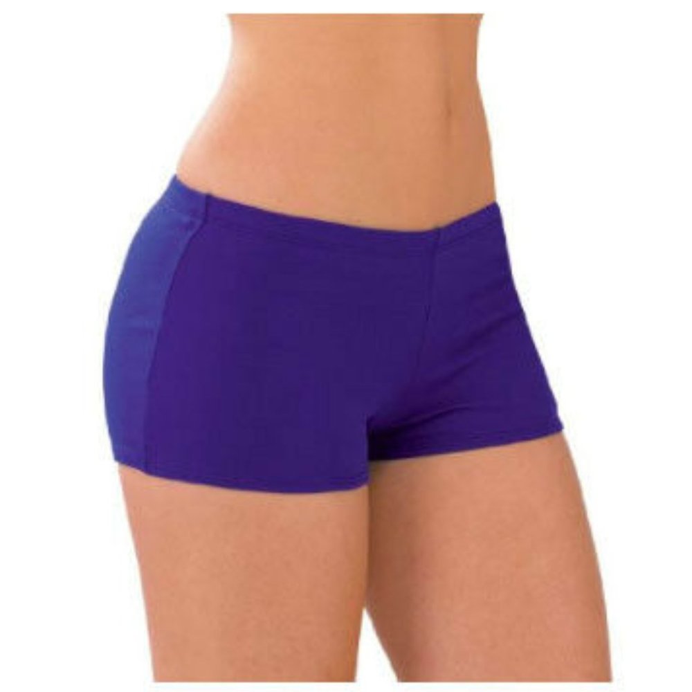 Body Wrappers 607 Women's Size Large (12-14) Violet Purple Hot Short Panty